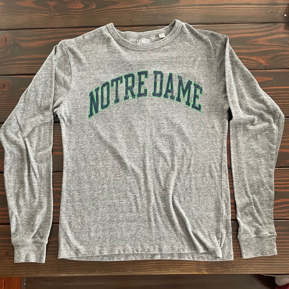 Notre Dame League Men’s Small Long Sleeve Shirt